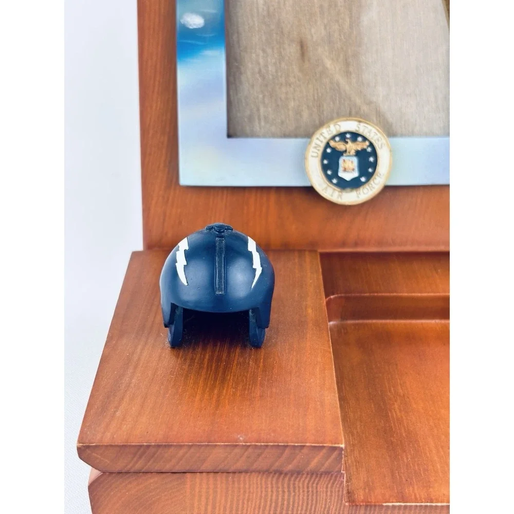 Vanmark U.S. Air Force Pilot Photo Frame‎ Pen Holder Desk Set American Heroes